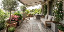 Balkon und Terrasse auf Vordermann bringen: Materialien, Pflege und Kosten