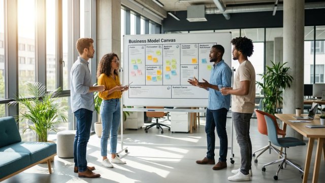 Geschäftsmodell Canvas: Struktur, Nutzen und Anwendung im Unternehmertum