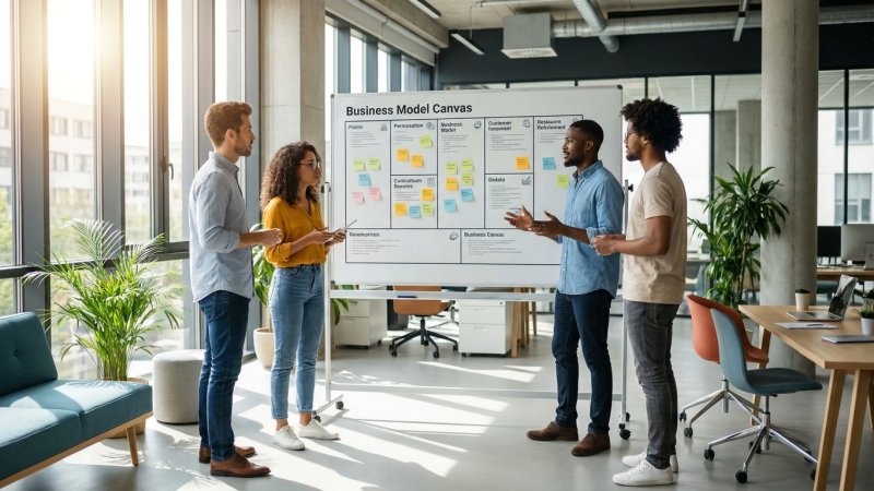 Geschäftsmodell Canvas: Struktur, Nutzen und Anwendung im Unternehmertum