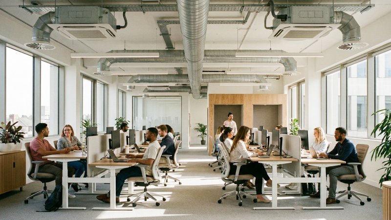 Büroklimatisierung: Grundlagen, Vorteile und moderne Lösungen