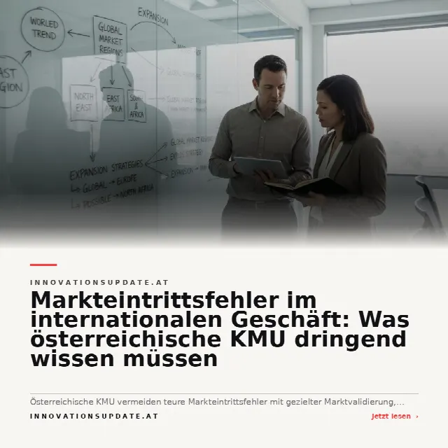 Share-Card fuer Markteintrittsfehler im internationalen Geschäft: Was österreichische KMU dringend wissen müssen